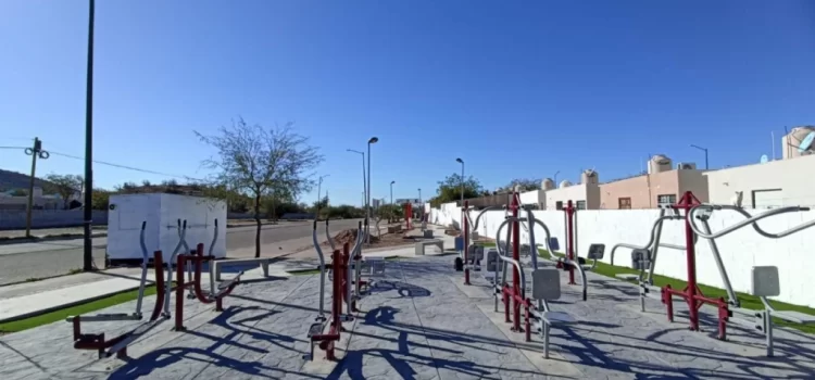 Gobierno de Sonora rehabilita cuatro parques de bolsillo en Caborca con inversión de 3.7 mdp