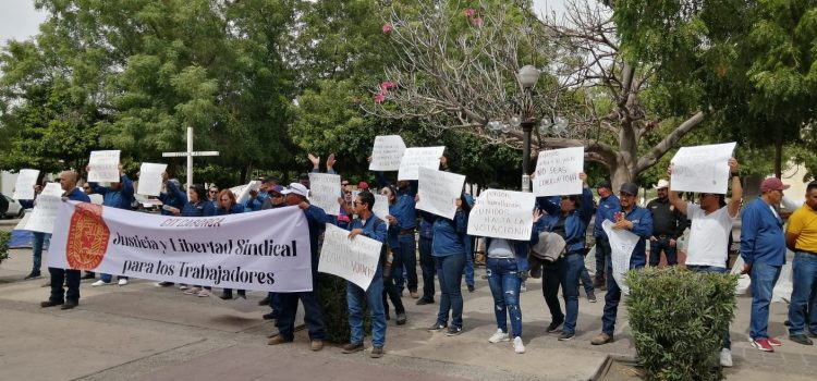 Piden mineros de Caborca cambio de sindicato