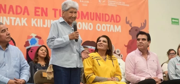 Lleva Gobierno de Sonora más de 500 servicios al pueblo tohono o’odham en Caborca