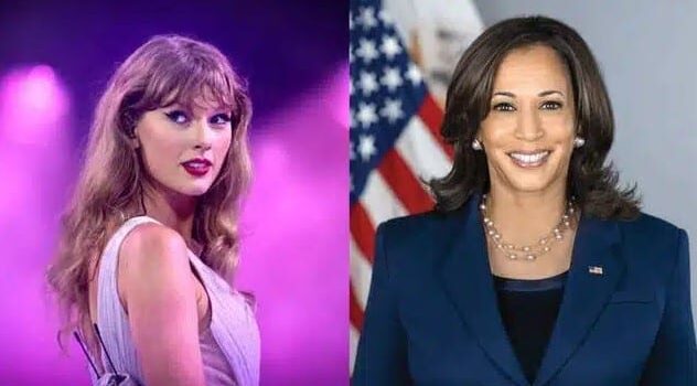 Taylor Swift respalda a Kamala Harris para la presidencia de EU