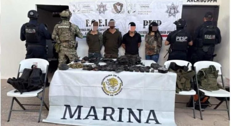 Operativos en Sonora dejan casi 100 personas detenidas, 48 vehículos y más de 90 mil dosis de droga aseguradas