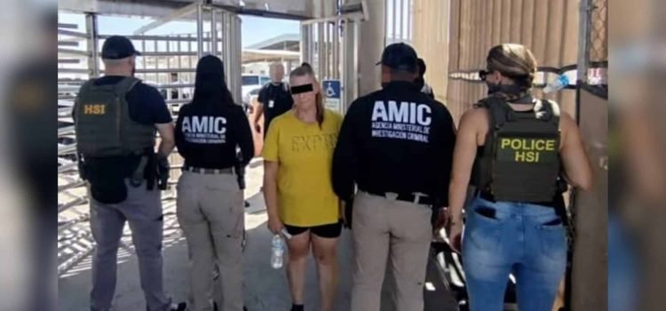 Mujer buscada en Estados Unidos por tráfico de marihuana es detenida en Sonora