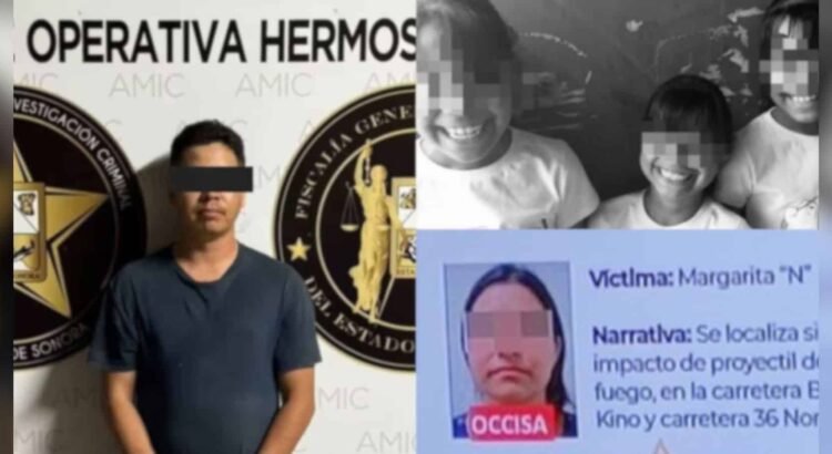 Presunto feminicida de madre y niñas en Sonora quería cobrar seguro; hacía “bromas sarcásticas” sobre el crimen