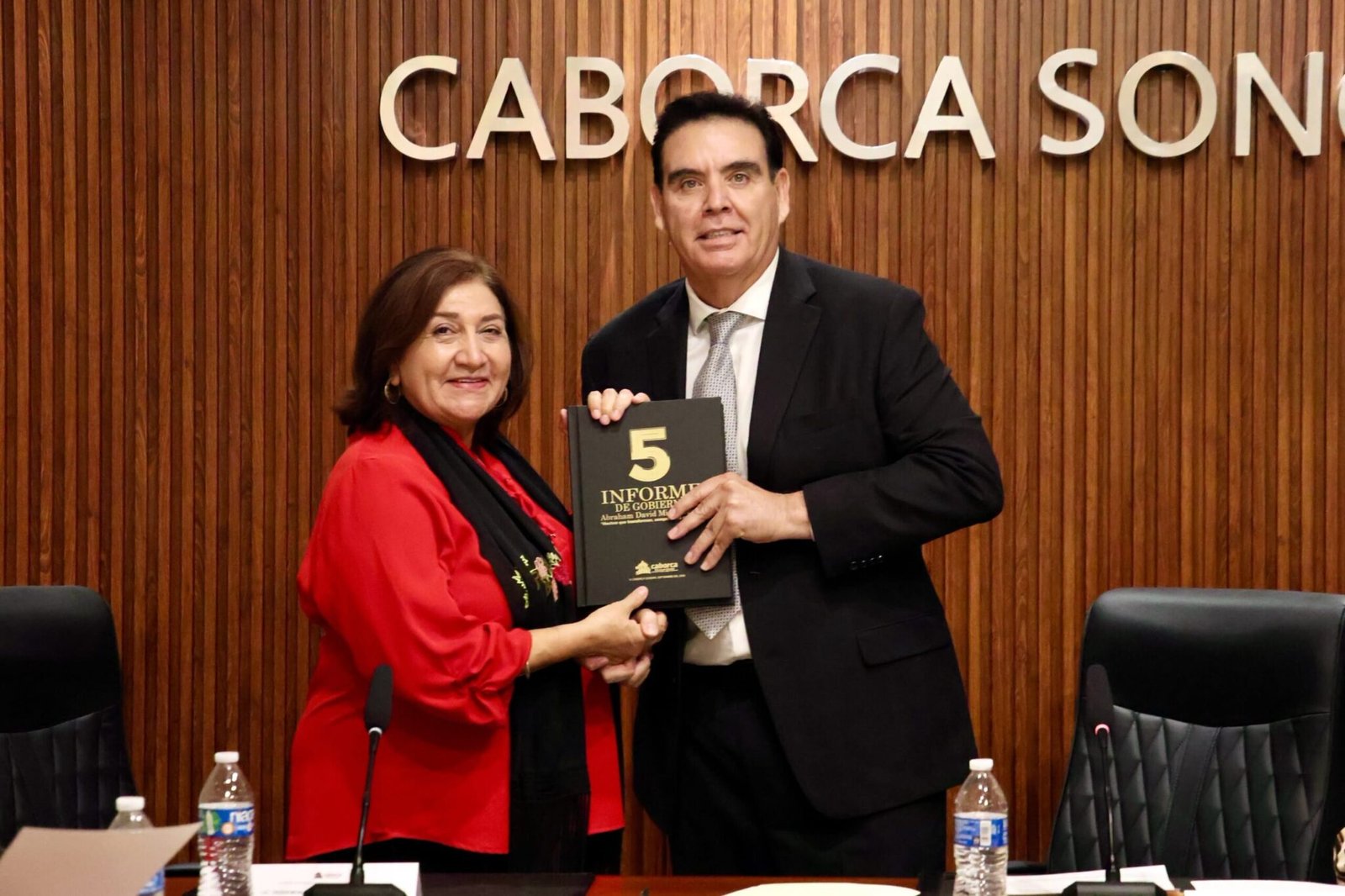 Abraham David Mier entregó su 5to Informe de Gobierno en Caborca